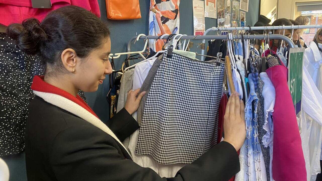 A Santa Sabina student launched a pre-loved clothing store with her peers.